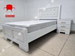 Cama Virgin Blanca Completa 3/4 - Imagen 6
