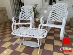 Juego de Sillones y Mesita de Hierro - Imagen 2