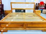 Cama Virgin King Size Madera Natural - Imagen 3