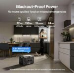BLUETTI Generador solar Apex 300 nuevo 2025, batería de respaldo LFP de 2764.8 Wh con 6 salidas de CA de 3840 W sobretensión de 7680 W, salida simultánea de 120 V/240 V y arranque negro, energía Solo Apex 300 - Imagen 8